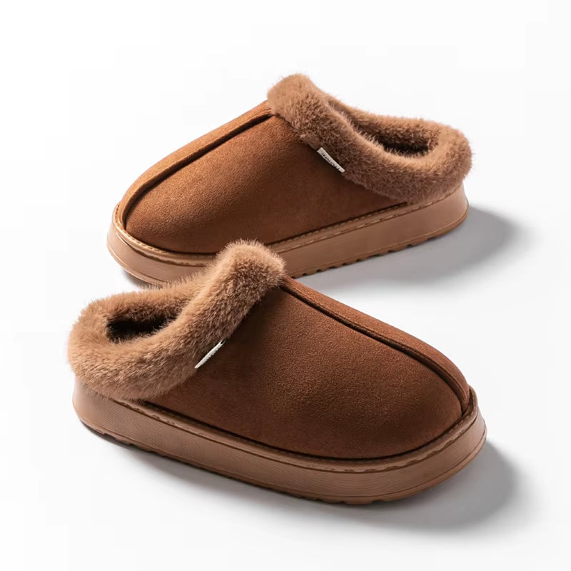 Step into Comfort: Fashionable Fluffy Women’s Slippers for Cozy Autumn and Winter Indoors