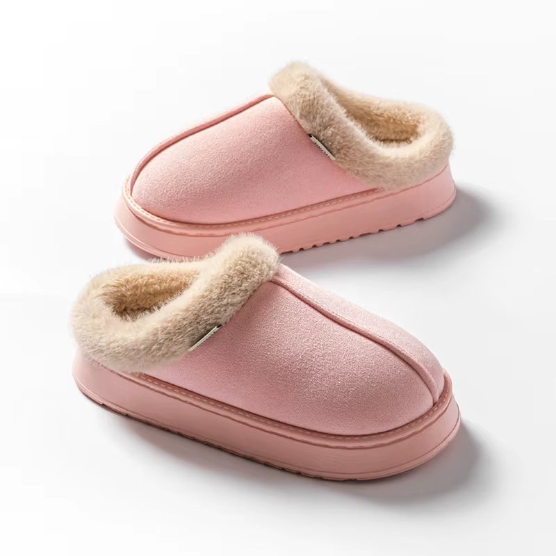 Step into Comfort: Fashionable Fluffy Women’s Slippers for Cozy Autumn and Winter Indoors