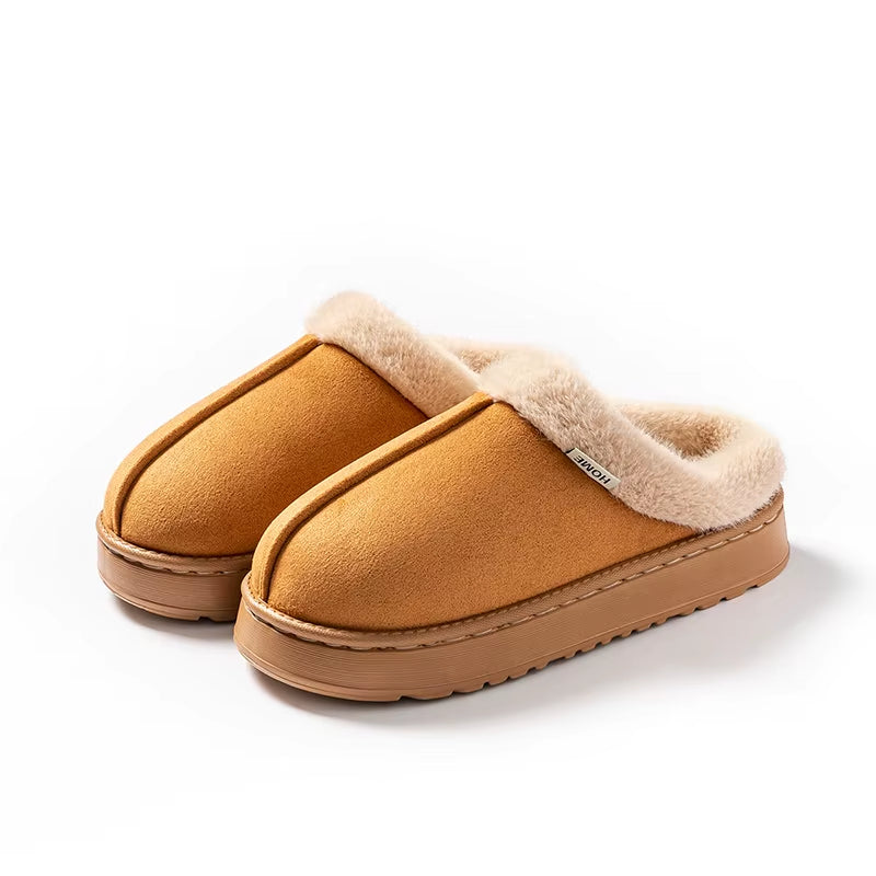 Step into Comfort: Fashionable Fluffy Women’s Slippers for Cozy Autumn and Winter Indoors