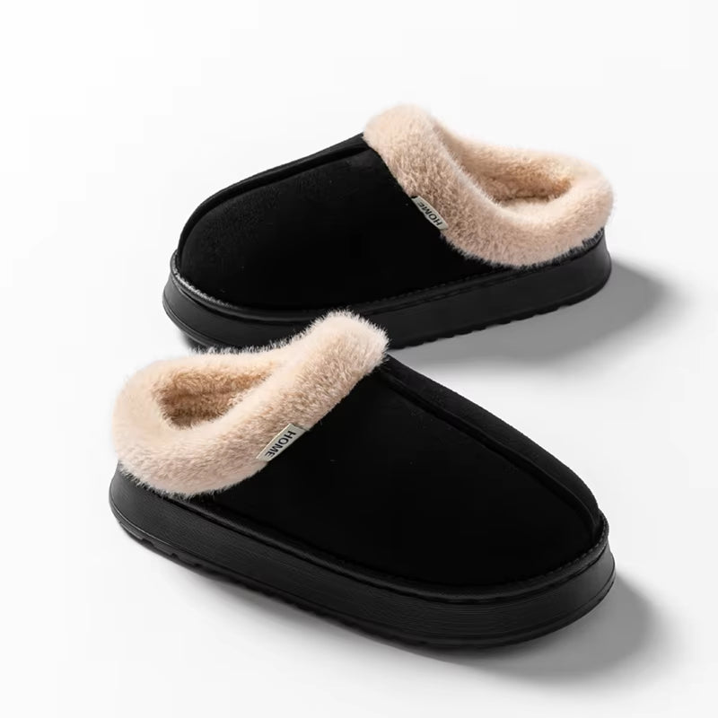 Step into Comfort: Fashionable Fluffy Women’s Slippers for Cozy Autumn and Winter Indoors